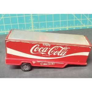 Buddy L Coca Cola Trailer Only with 2 Cases of soda and Hand Truck Used